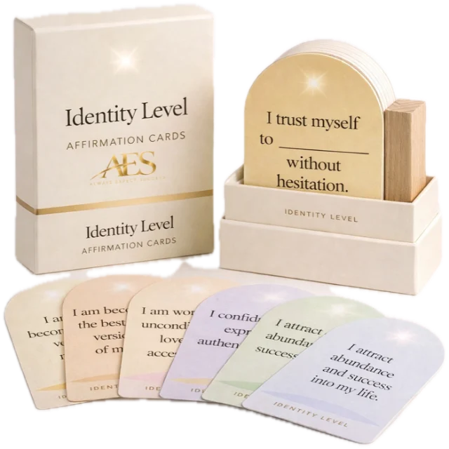 Identity Level Affirmation Cards (in the shop)
