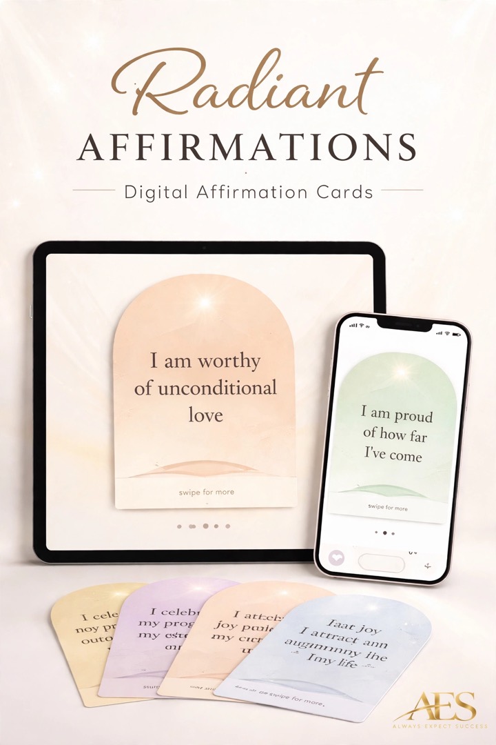 Radiant Affirmations Digital Cards