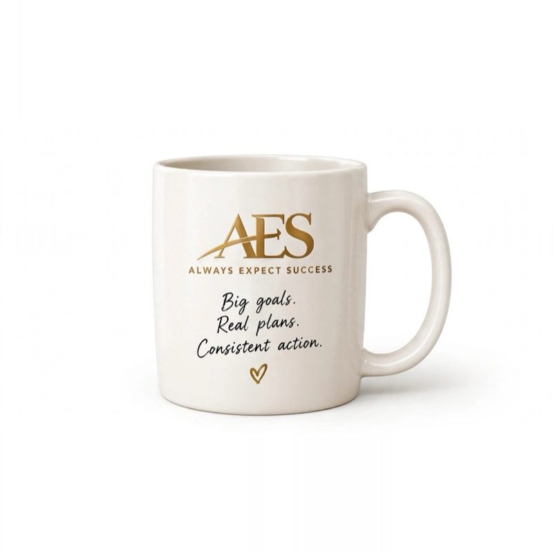 Big Goals, Real Plans Mug - White: Mug