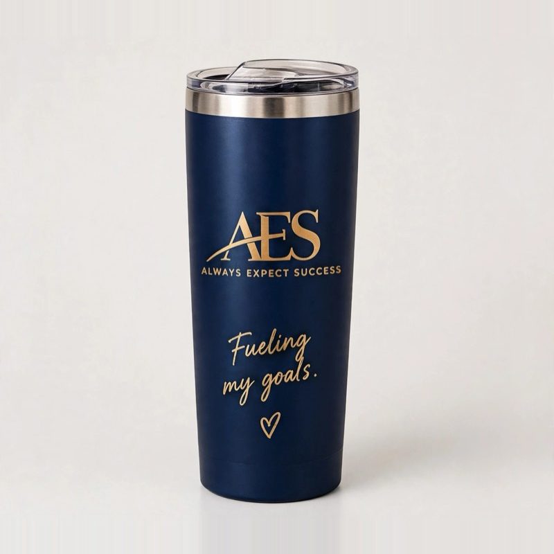 Fueling My Goals Tumbler - Navy