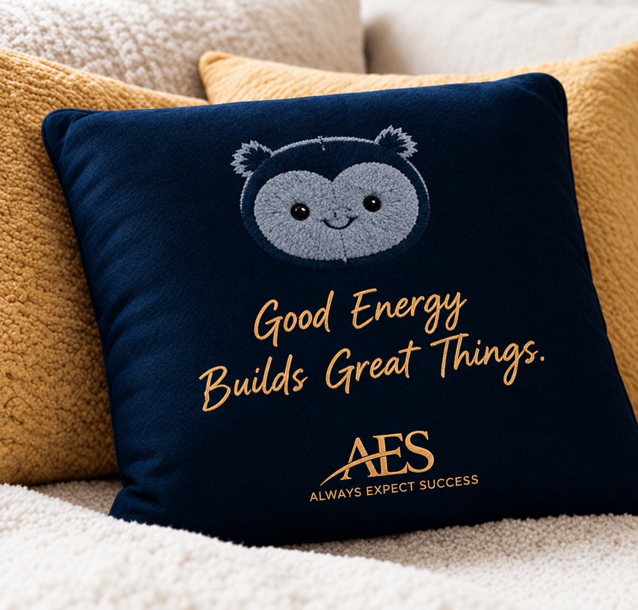 Hoot Pillow - Good Energy