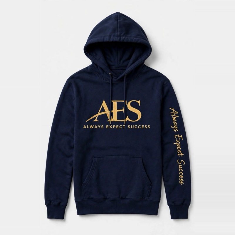 Always Expect Success Hoodie - Navy