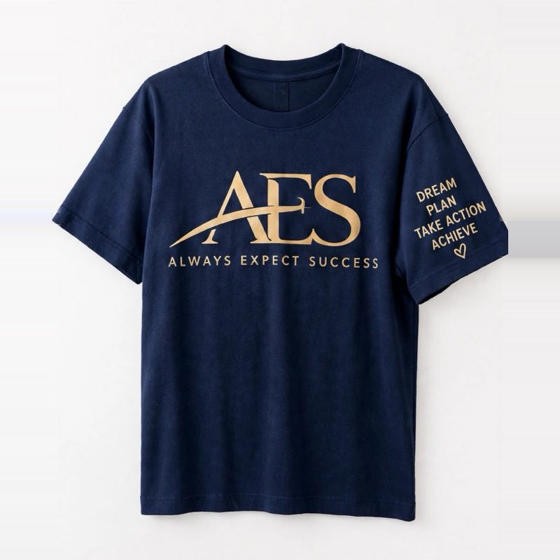 Always Expect Success Tee - Navy