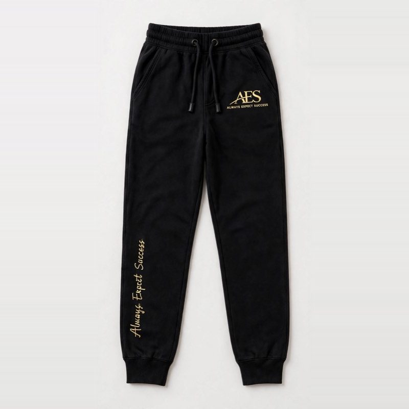 AES Signature Sweatpants - Black